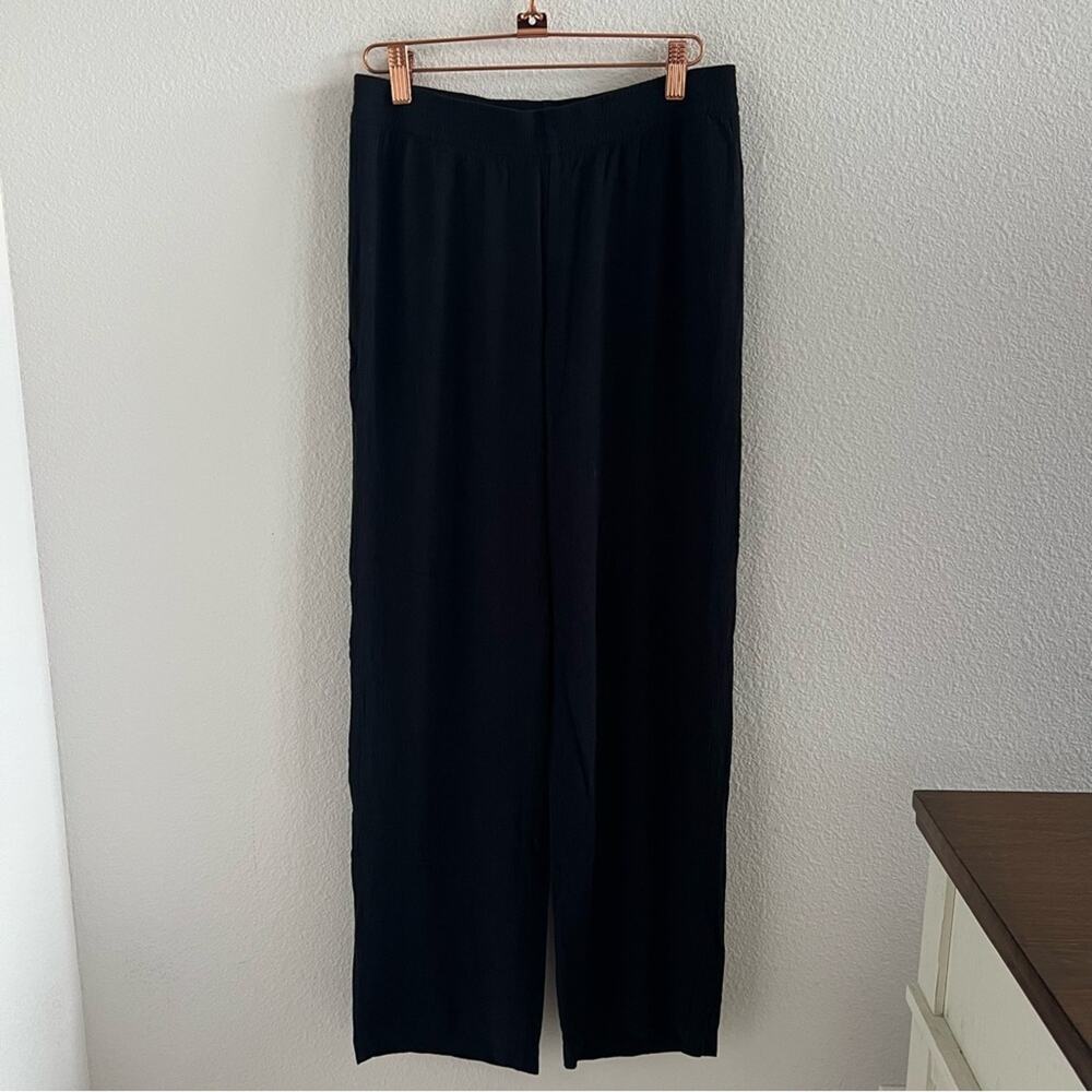 Aritizia Babaton Cohen Black Pull on Crepe Slim Ankle Crop Pants Small